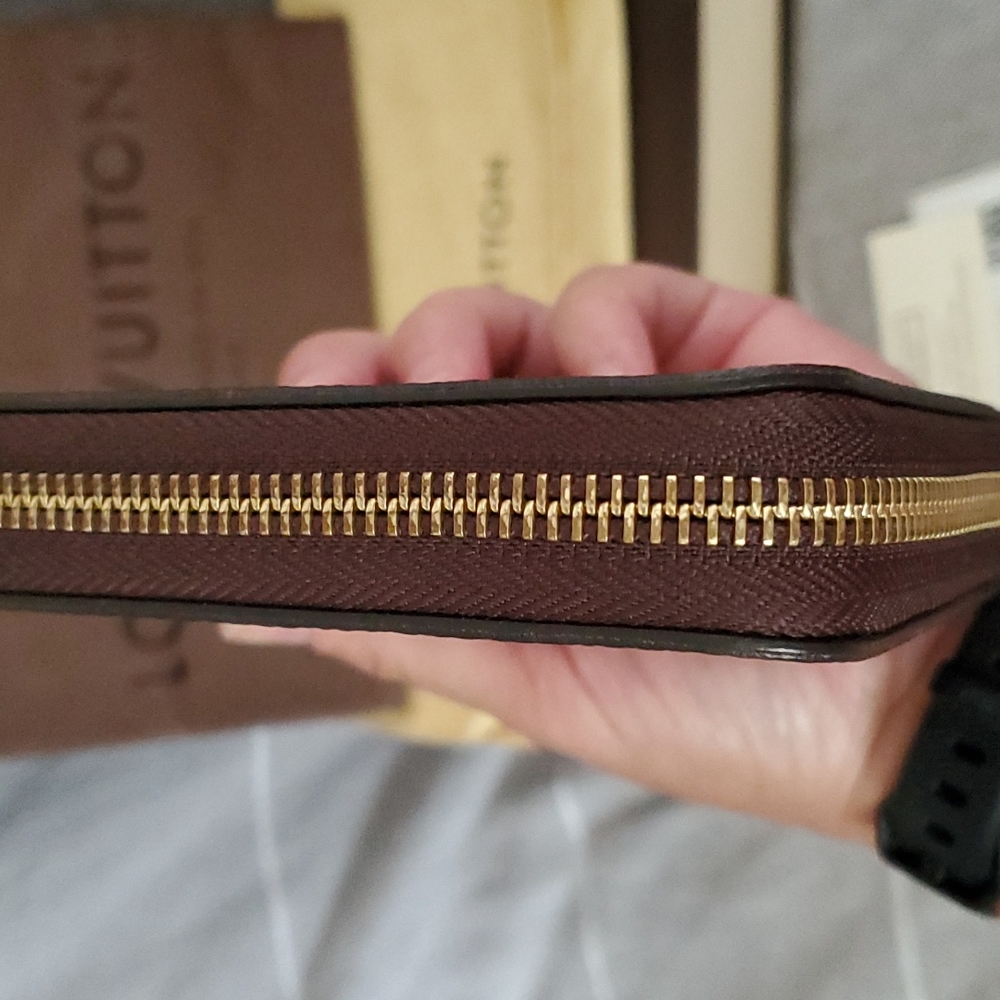🎀 SOLD 🎀 Louis Vuitton Damier Ebene Zippy Compact Wallet - Picture 6 of 13